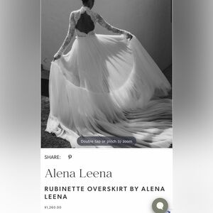 Alena Leena Rubinette Overskirt